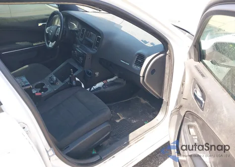 2012 Dodge Charger Police z USA, uszkodzony, nr VIN 2C3CDXAT8CH205007